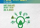 BÀI TUYÊN TRUYỀN HƯỞNG ỨNG GIỜ TRÁI ĐẤT NĂM 2023 