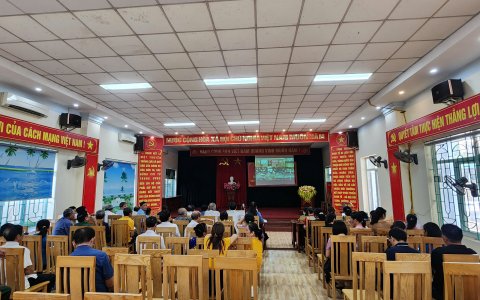 Đảng ủy phường Ba Đình tổ chức Hội nghị trực tuyến học tập, quán triệt, triển khai thực hiện Nghị quyết Hội nghị lần thứ Mười, Ban chấp hành Trung ương Đảng khóa XIII